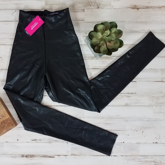 NWT Commando Perfect Control Faux Leather Leggings - Picture 4 of 6